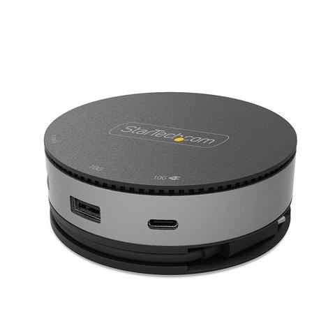 StarTech USB C Multiport Adapter - Mini Dock HDMI/DP/VGA - PD/USB/GbE