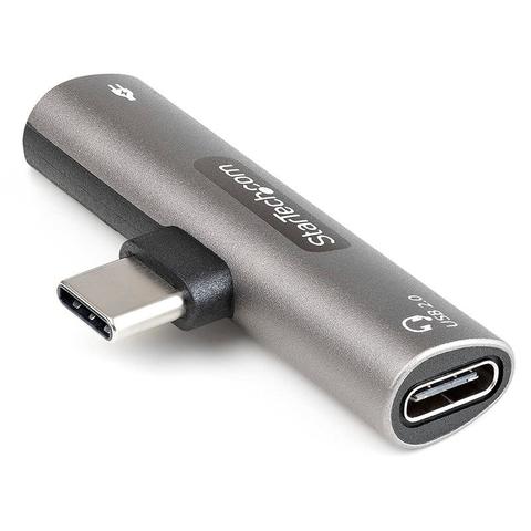 StarTech USB-C Audio & Charge Adapter - USB-C Audio and 60W PD Charging