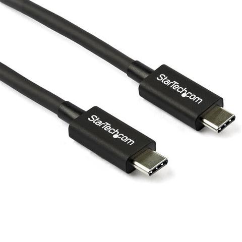 StarTech 0.8m/2.7ft Thunderbolt 3 to Thunderbolt 3 Cable - 40Gbps