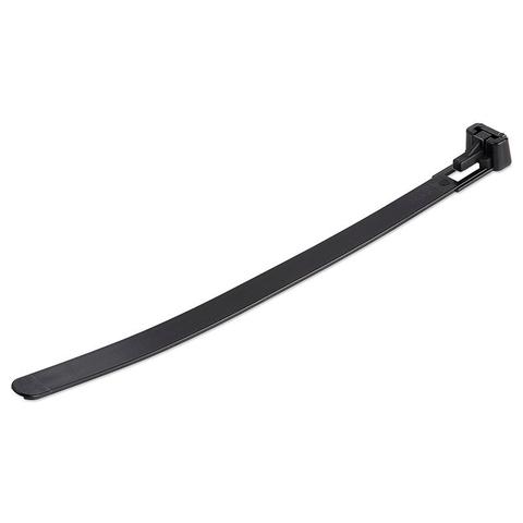 StarTech 15cm Cable Ties - 7mm wide, 35mm Diam, 22kg Tens Stren - 100 Pack Black