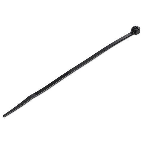 StarTech 15cm Cable Ties - 3mm wide, 39mm Diam, 18kg Tens Stren -1000 Pack Black