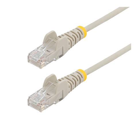 StarTech 15m Cat6 Snagless Patch Cord Ethernet Cable - Gray