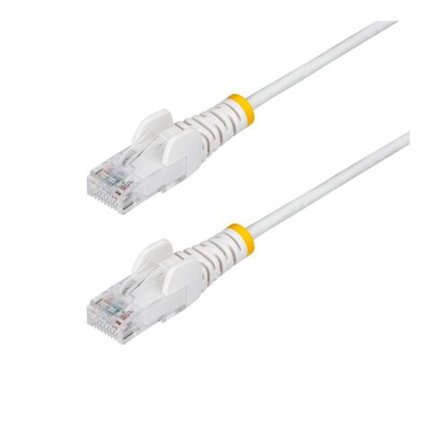StarTech 15m Cat6 Snagless Patch Cord Ethernet Cable - White