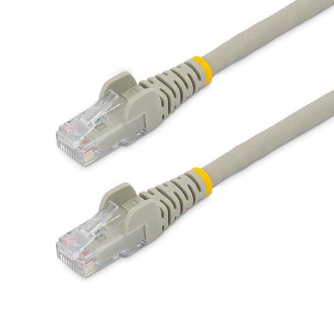 StarTech 15m LSZH CAT6 Ethernet Cable - Grey Snagless Patch Cord