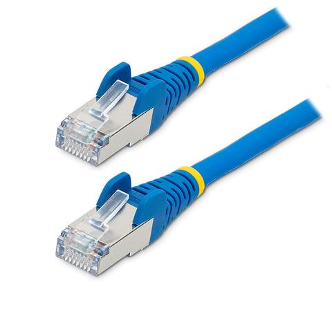 StarTech 1.5m LSZH 10GbE S/FTP 100W CAT6a Ethernet Cable - Blue