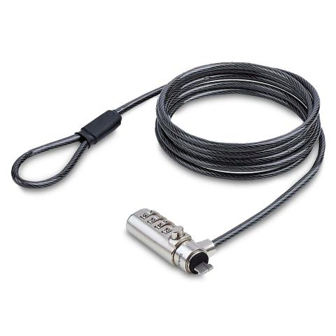 StarTech 1.5m Slim Lock Nano Slot Compatible Security Cable Laptop Lock
