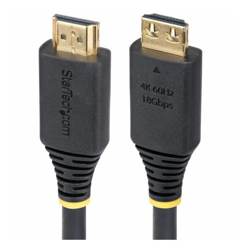 StarTech 1.8m High Speed Certified HDMI 2.0 Cable w/ Gripping Connectors