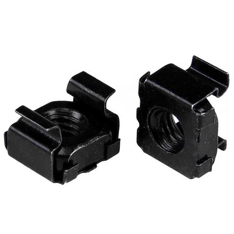 StarTech 10-32 Cage Nuts - 50 Pack - Black