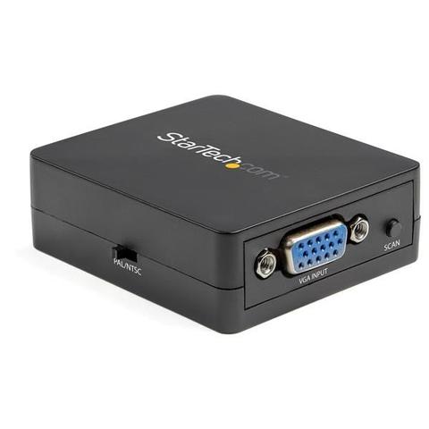 StarTech 1080p VGA to RCA and S-Video Converter - USB Powered