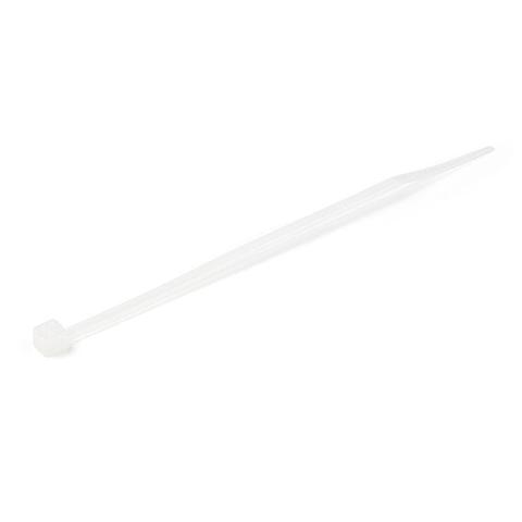 StarTech 10cm Cable Ties - 2mm wide, 22mm Diam, 8kg Tens Stren -1000 Pack White