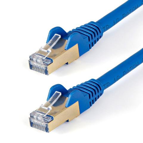 StarTech 10m CAT6a Shielded Snagless Ethernet Cable - Blue