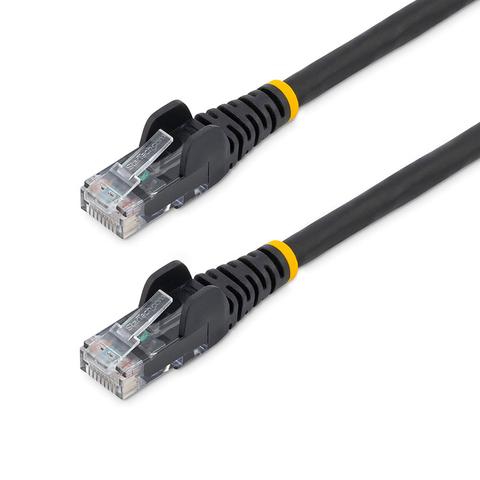 StarTech 10m LSZH CAT6 Ethernet Cable - Black Snagless Patch Cord