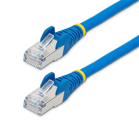 StarTech 10m LSZH CAT6a Ethernet Cable - 10GbE S/FTP 100W PoE Blue