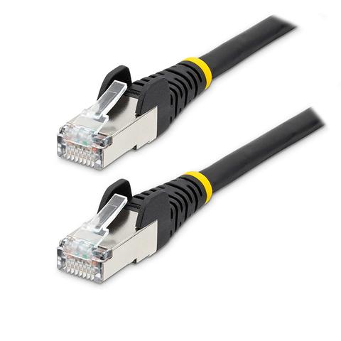 StarTech 10m LSZH 10GbE S/FTP 100W CAT6a Ethernet Cable - Black