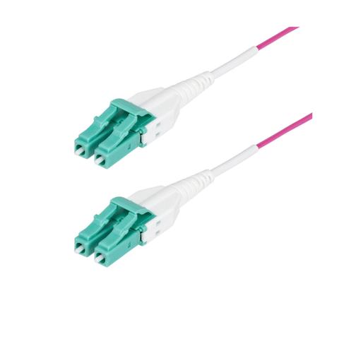 StarTech 10m OM4 LC to LC Multimode Fiber Optic Cable