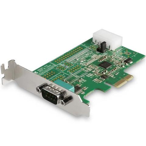 StarTech 1-port PCI Express RS232 Serial Adapter Card - PCIe Serial DB9