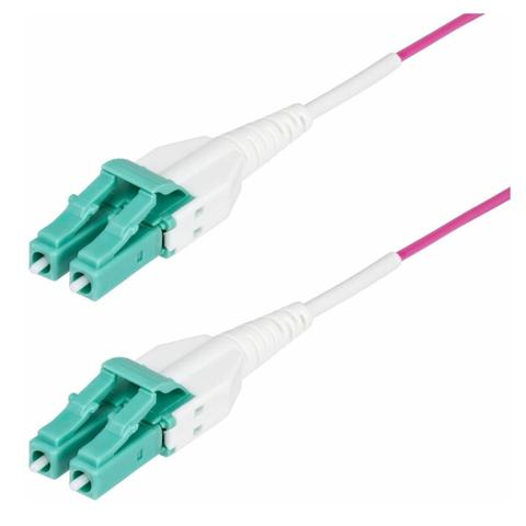 StarTech 1m OM4 LC to LC Multimode Fiber Optic Cable