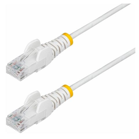 StarTech 1m Cat6 Snagless Patch Cord Ethernet Cable - White