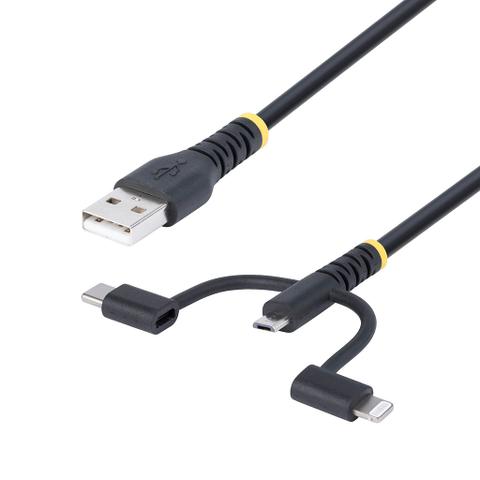 StarTech 1m Rugged USB Multi Charging Cable