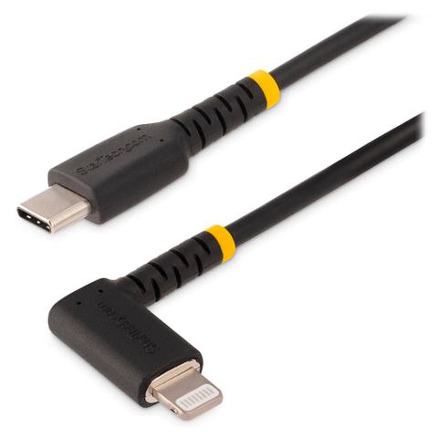 StarTech 1m Right-Angled Durable USB-C to Lightning Cable