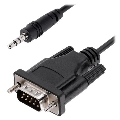 StarTech 1m RS232 DB9 to 3.5mm Audio Jack Serial Cable