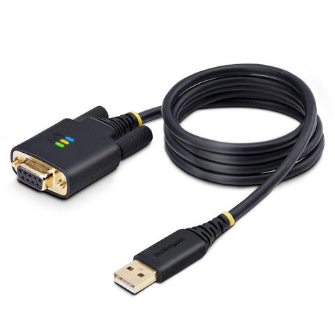 StarTech 1m USB-A to Null Modem Serial Adapter Cable