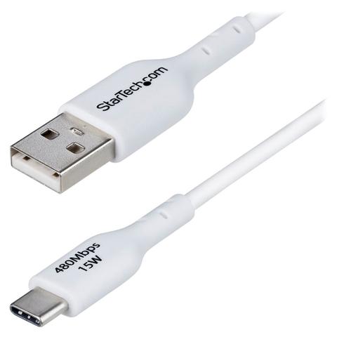 StarTech 1m USB-A to USB-C Charging Cable - White