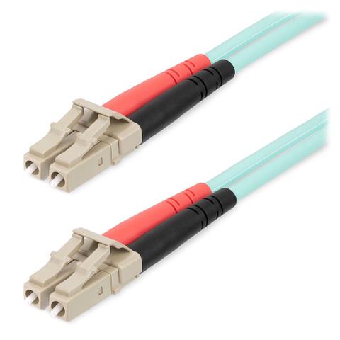StarTech 20m OM4 LC/UPC to LC/UPC Multimode Fiber Optic Cable