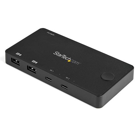 StarTech 2 Port USB C KVM Switch - UHD 4K 60Hz HDMI w/USB Type C Cables