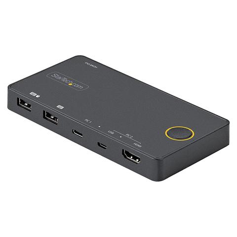 StarTech 2 Port USB-A/HDMI & USB-C KVM Switch