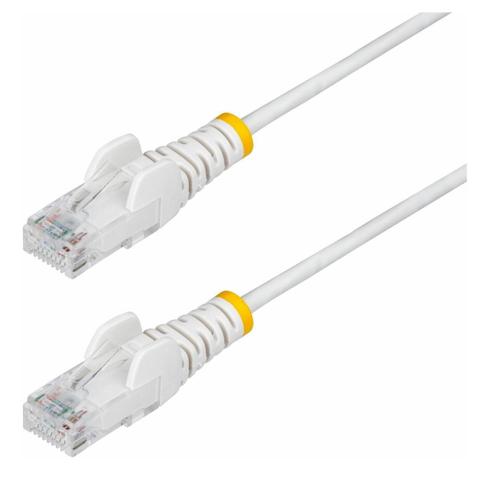 StarTech 2m Cat6 Snagless Patch Cord Ethernet Cable - White
