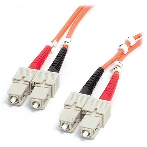 StarTech 2m SC to SC OM1 Multimode Fiber Optic Cable