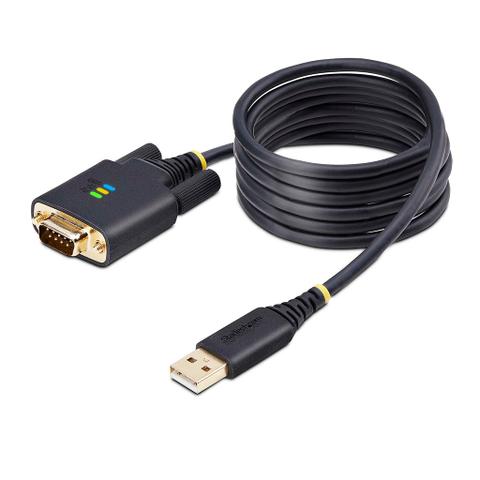 StarTech 2m USB to Null Modem Serial Adapter Cable