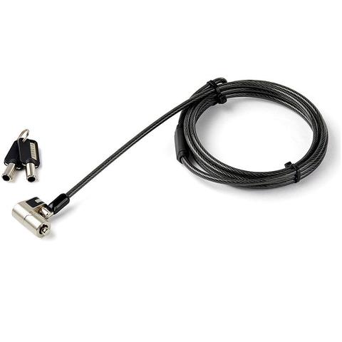 StarTech2m 3-in-1 Universal Laptop Cable Lock with Keys -LTULOCKKEY