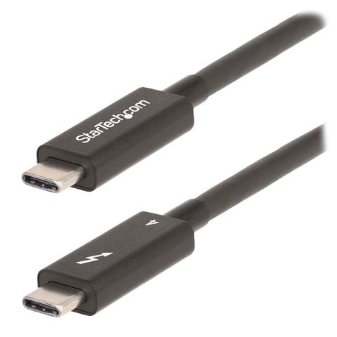 StarTech 2m 40Gbps 100W Active Thunderbolt 4 USB-C Cable