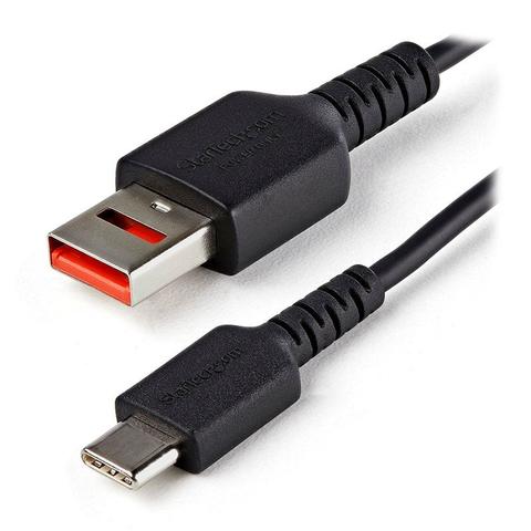 StarTech 1m USB-A to USB-C Secure Charging Cable