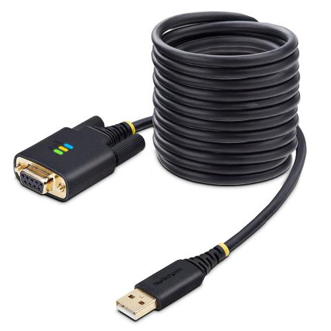 StarTech 3m USB-A to Null Modem Serial Adapter Cable