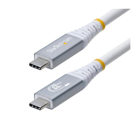 StarTech 3m 60W USB4 Thunderbolt 4 USB-C to USB-C Cable - USB-IF Certified