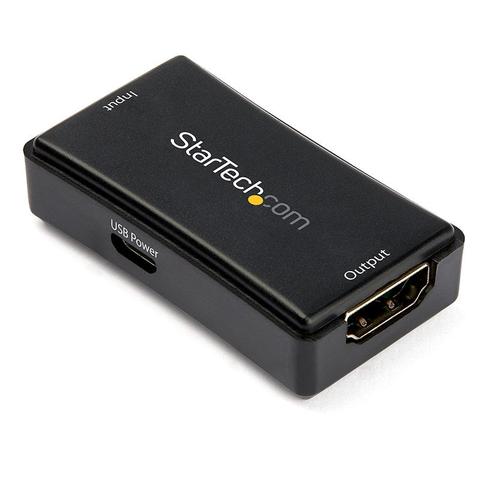StarTech 45 HDMI Signal Booster - 4K 60Hz - USB Power - HDMI Repeater