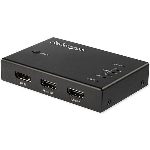StarTech 4 Port HDMI Video Switch - 3x HDMI & 1x DisplayPort - 4K 60Hz