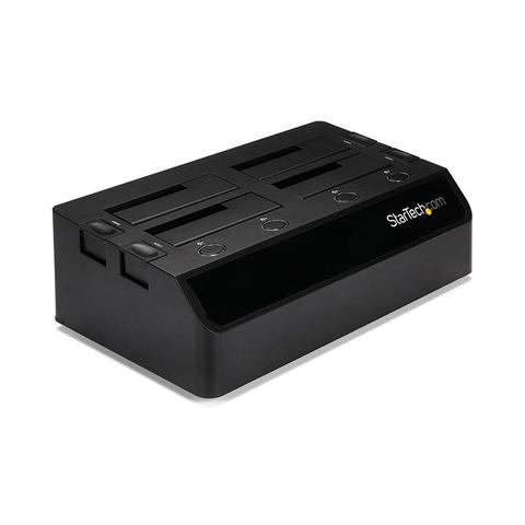 StarTech 4-Bay 2.5/3.5in HDD/SSD Docking Station w/ UASP - SATA 6 Gbps