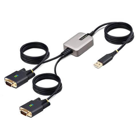 StarTech 4m 2-Port USB to Serial Adapter