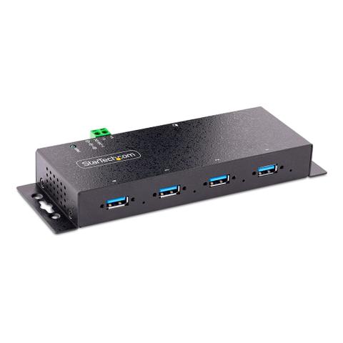 StarTech 4-Port Industrial USB 3.0 Hub - ESD/Surge