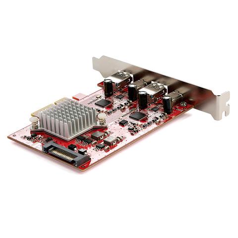 StarTech 4-Port USB-A/C PCIe Expansion Card