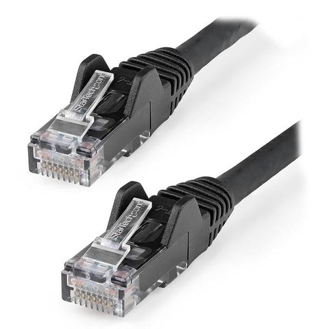 StarTech 50cm LSZH CAT6 Snagless Patch Cord Ethernet Cable - Black