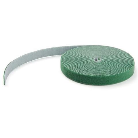 StarTech 50ft Hook and Loop Tape Roll Reusable Cable Ties/Wraps - Green