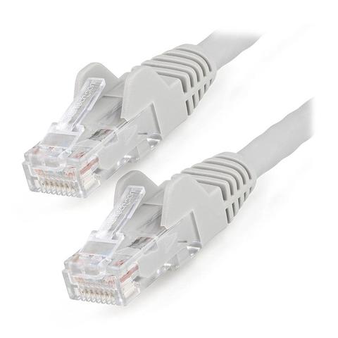 StarTech 5m LSZH CAT6 Snagless Patch Cord Ethernet Cable - Grey