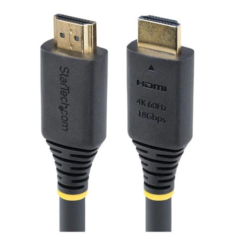 StarTech 5m Premium 4k Ultra High Speed Certified HDMI 2.0 Male to Male Cable