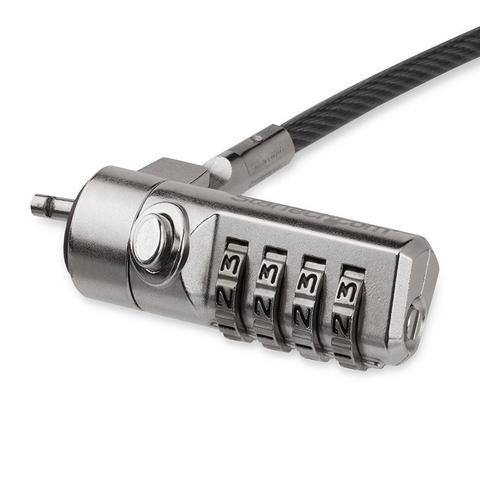 StarTech 6.5ft Laptop Cable Lock - Combination Security K-Slot Lock
