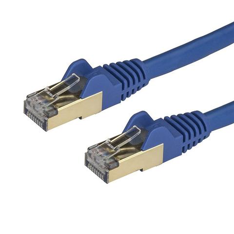 StarTech 7.5m CAT6a Shielded Snagless Ethernet Cable - Blue